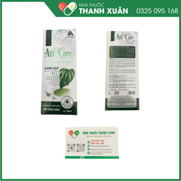 Dung dịch vệ sinh phụ nữ An'Care Luxury Góp phần hạn chế sự phát triển của vi khuẩn gây viêm nhiễm, nấm ngứa